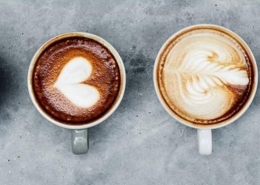 Coffee houses in Batumi, which are located near the Rock Hotel First Line